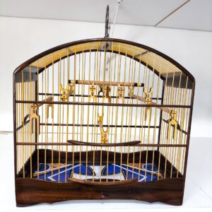 Gaiola para Coleiro Escudo Azul