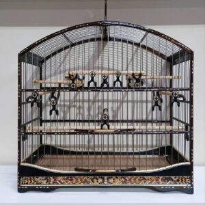 Gaiola artesanal premium Mosaico Imperial para coleiro