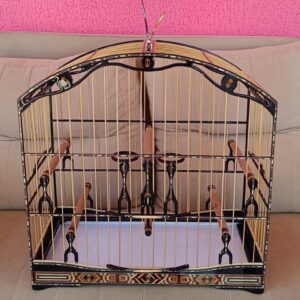 Gaiola Arqueada Imperial Super Luxo para Trinca-Ferro