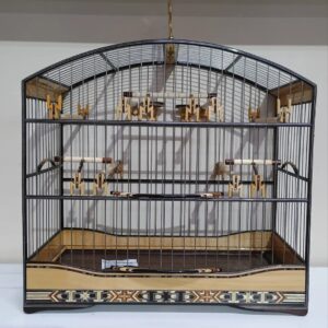 Gaiola artesanal premium Clássica Nobre para coleiro