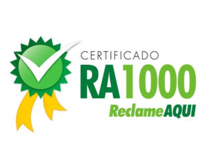 Selo Certificado RA1000 Reclame Aqui
